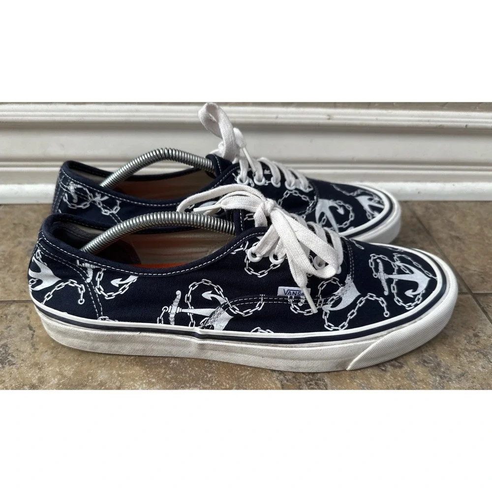Vans Authentic 44 Deck DX Anaheim Factory Anchors Navy Sneakers 2022 Sz 13
